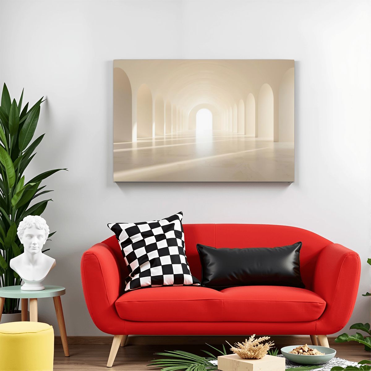 The Chamber of Insight" – Premium Framed Canvas | Fine Art Gallery Wrap (Made in USA)