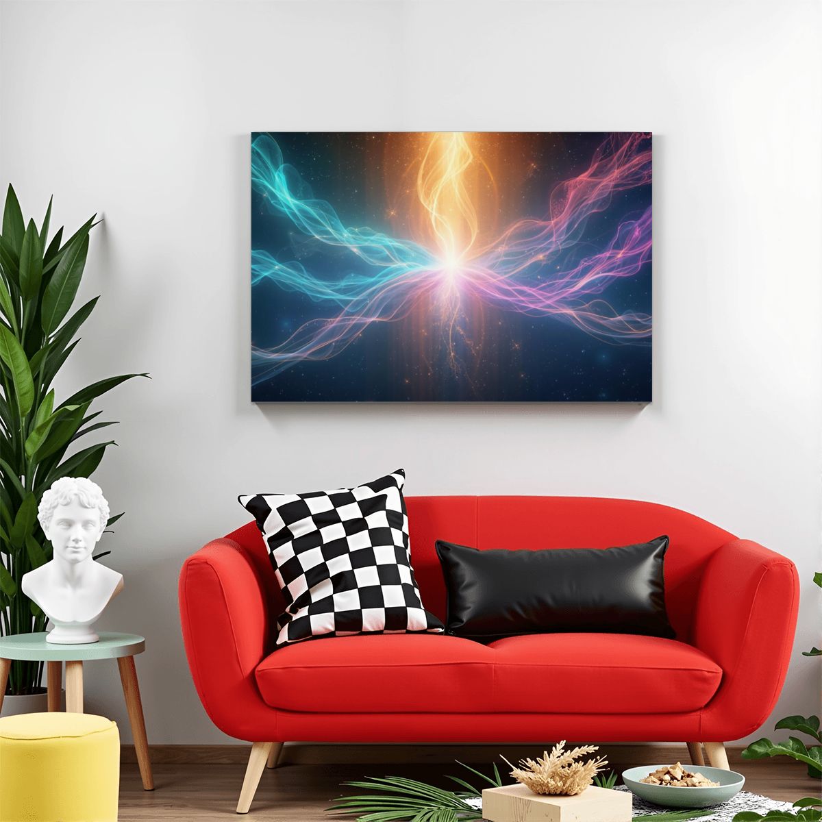 Transformation" – Premium Art Framed Canvas | Sustainable Pine Wood Frame (Made in USA)