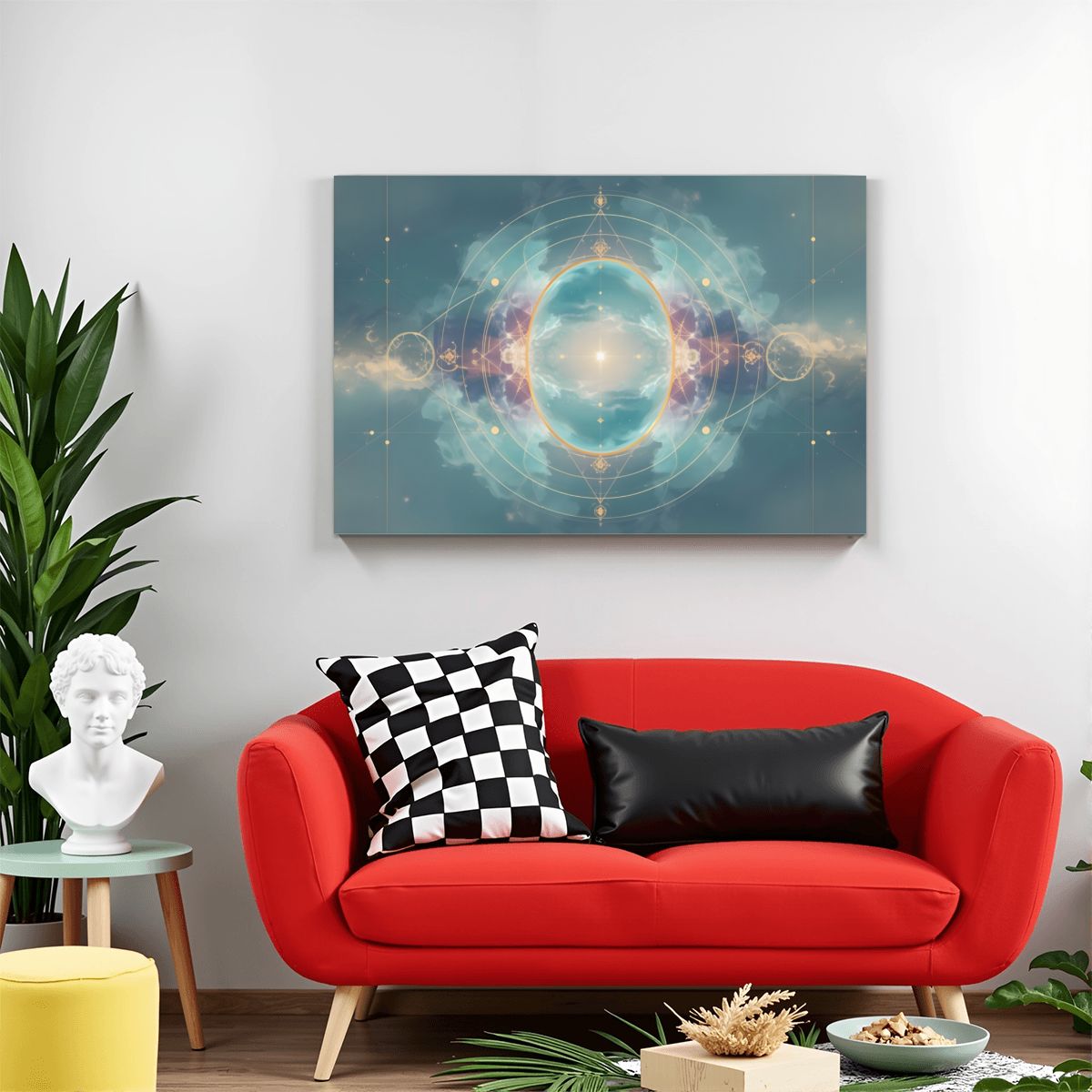 Clarity" – Premium Art Framed Canvas | The Light of Uncompromising Truth (Made in USA)