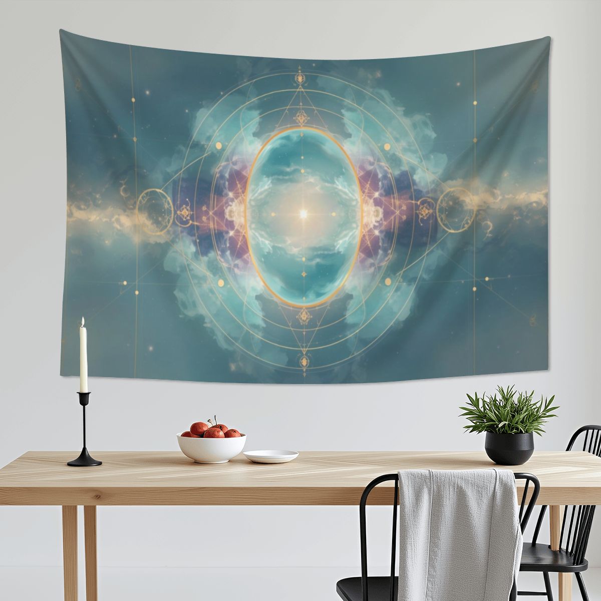Clarity" – Premium Wall Tapestry | Zen & Mindfulness Art (Made in USA)
