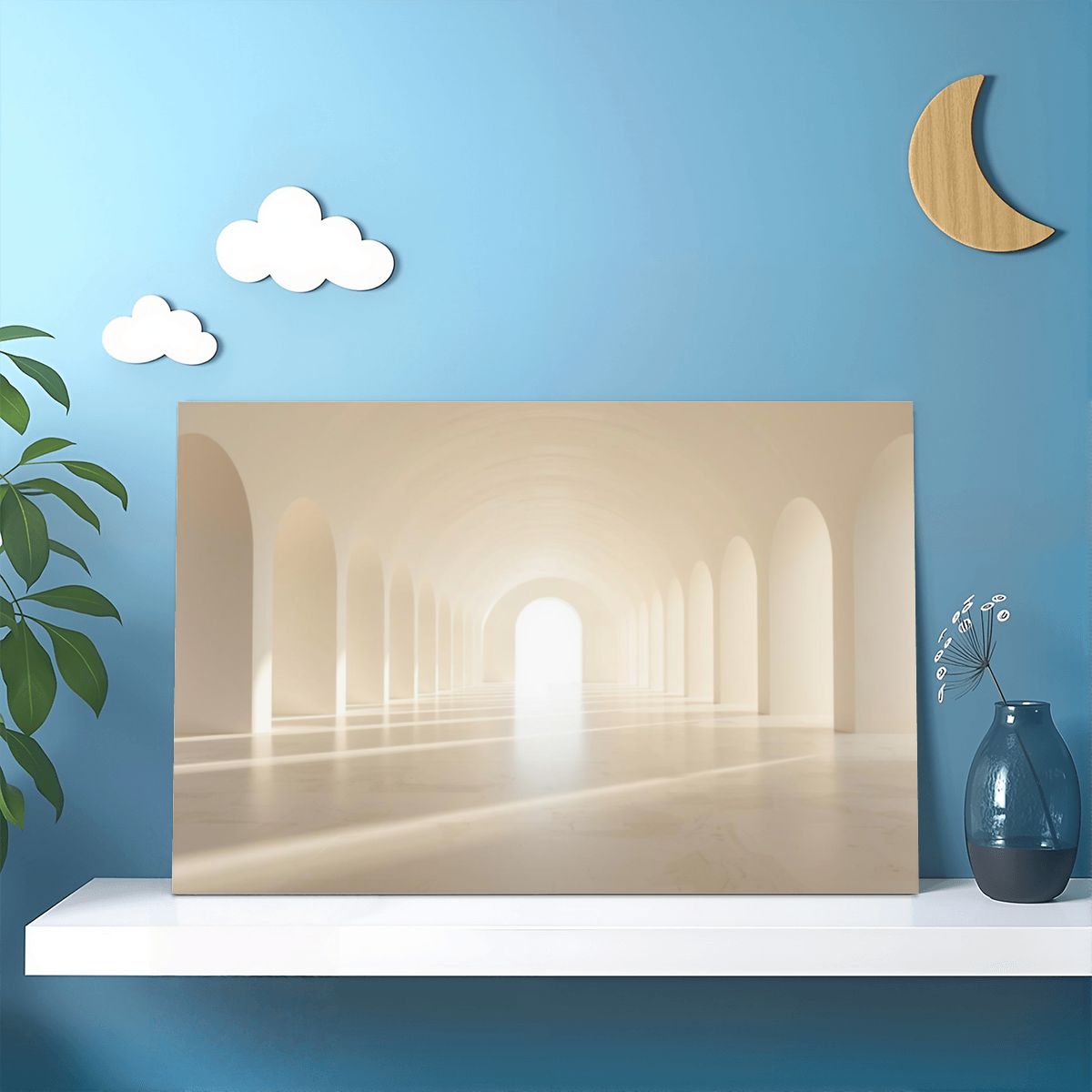 The Chamber of Insight" – Premium Framed Canvas | Fine Art Gallery Wrap (Made in USA)