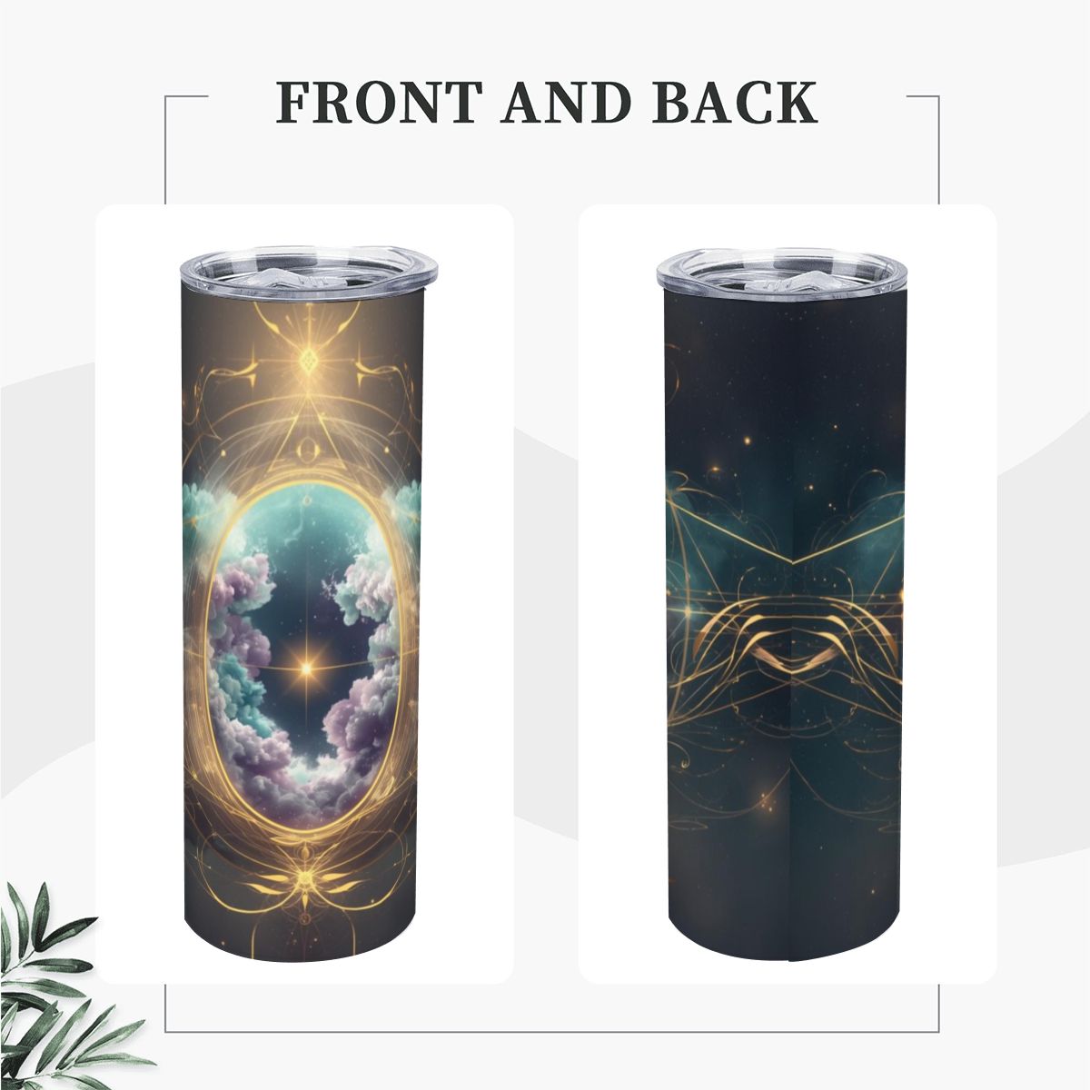 Wholeness" – 20oz Premium Stainless Steel Tumbler | The Vibration of Universal Harmony (Made in USA)