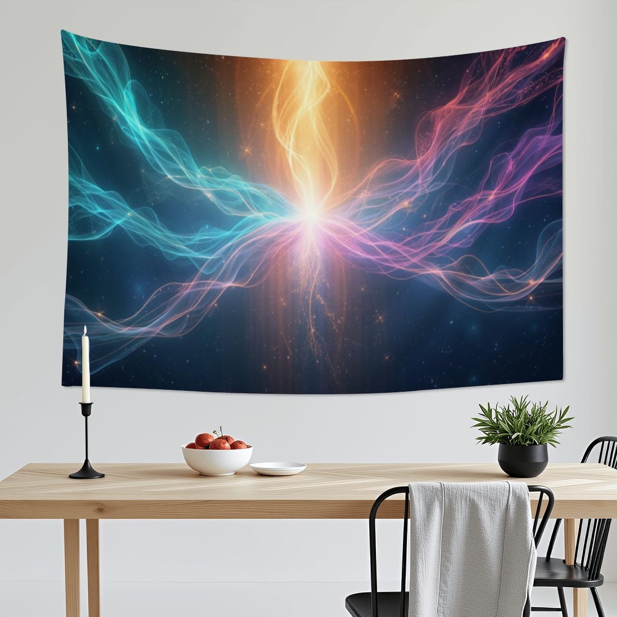 Transformation" – Premium Wall Tapestry | Sacred Growth Art (Made in USA)