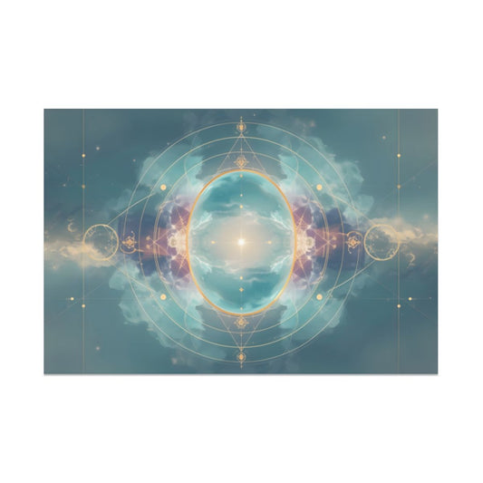 Clarity" – Premium Art Framed Canvas | The Light of Uncompromising Truth (Made in USA)