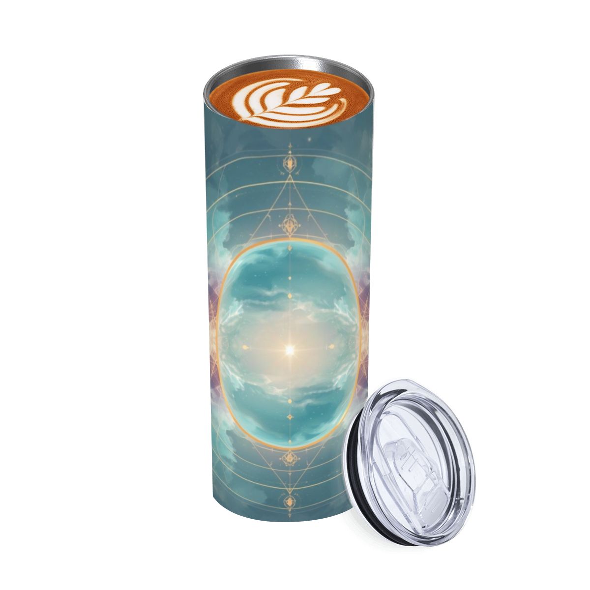 Clarity" – 20oz Premium Stainless Steel Tumbler | Pure Focus on the Go (Made in USA)