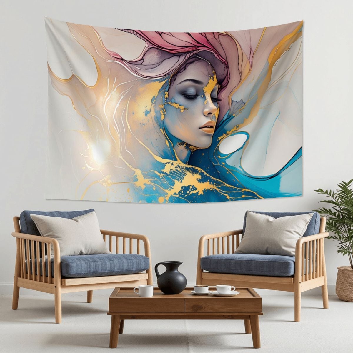 Perfection" – Premium Wall Tapestry | Large Format Art (Made in USA)