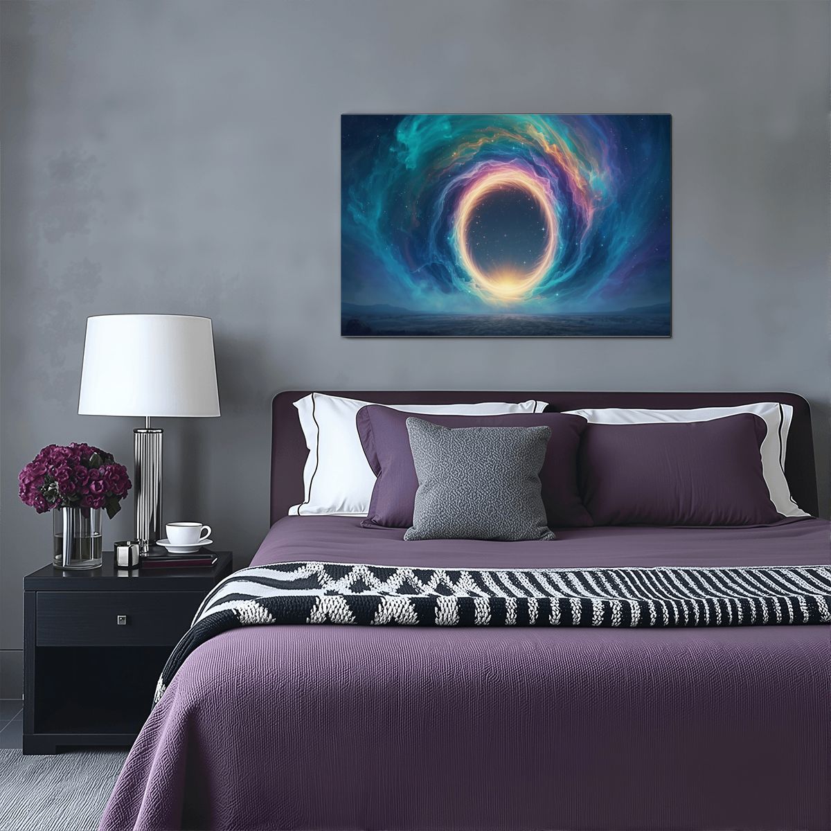 The Portal" – Premium Art Framed Canvas | The Threshold of Ascension (Made in USA)