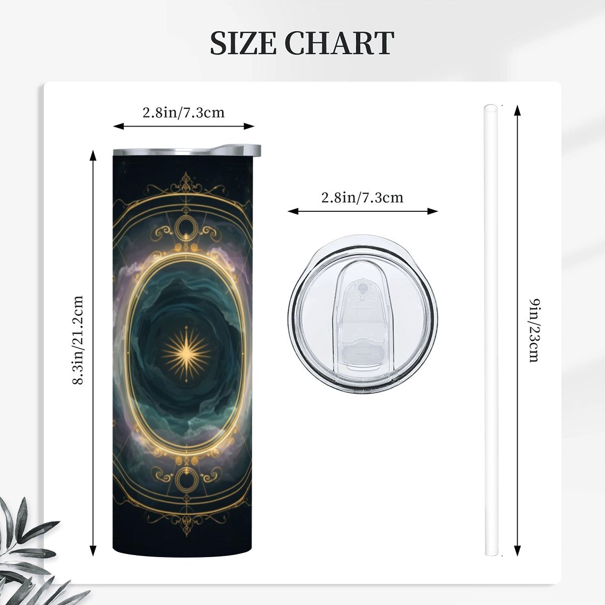 The Beginning" – 20oz Premium Stainless Steel Tumbler | The Spark of Divine Origin (Made in USA)